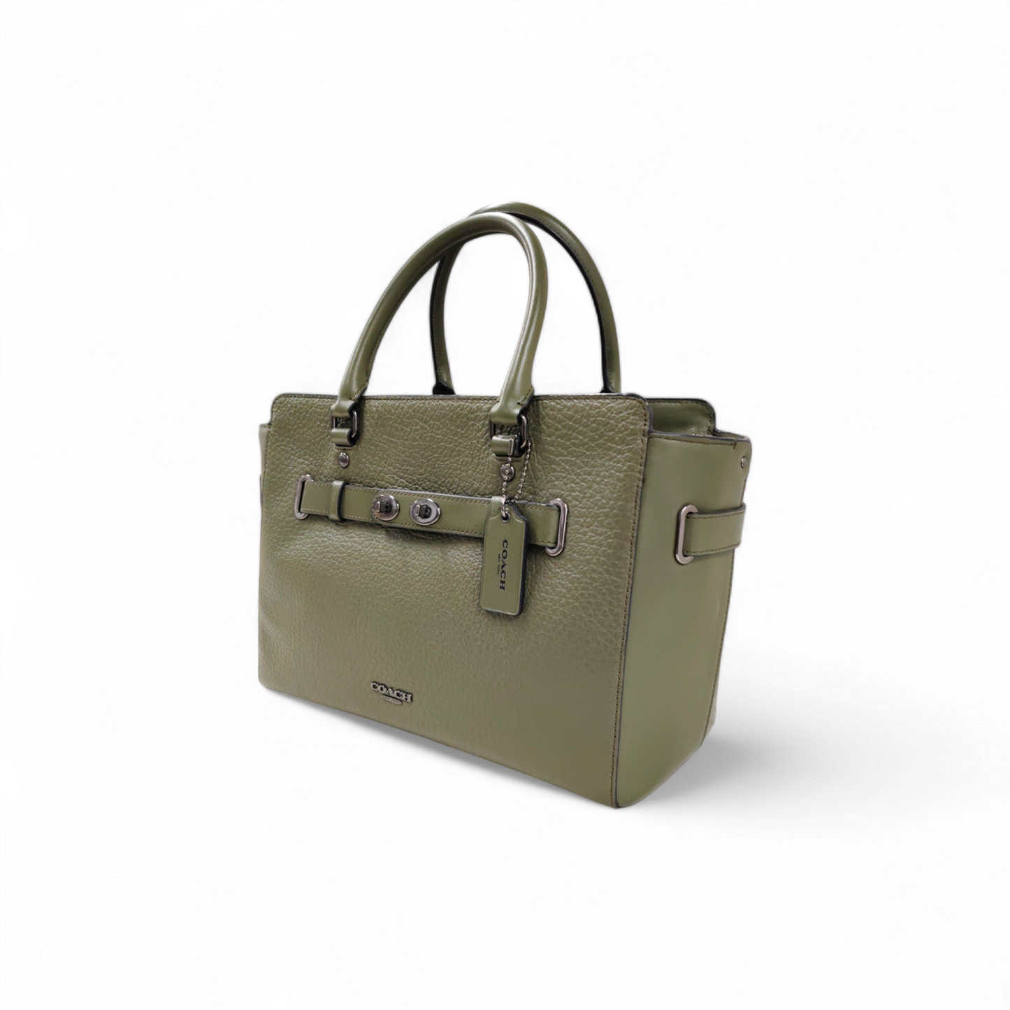 COACH Handbag F35689 Olive Rank B