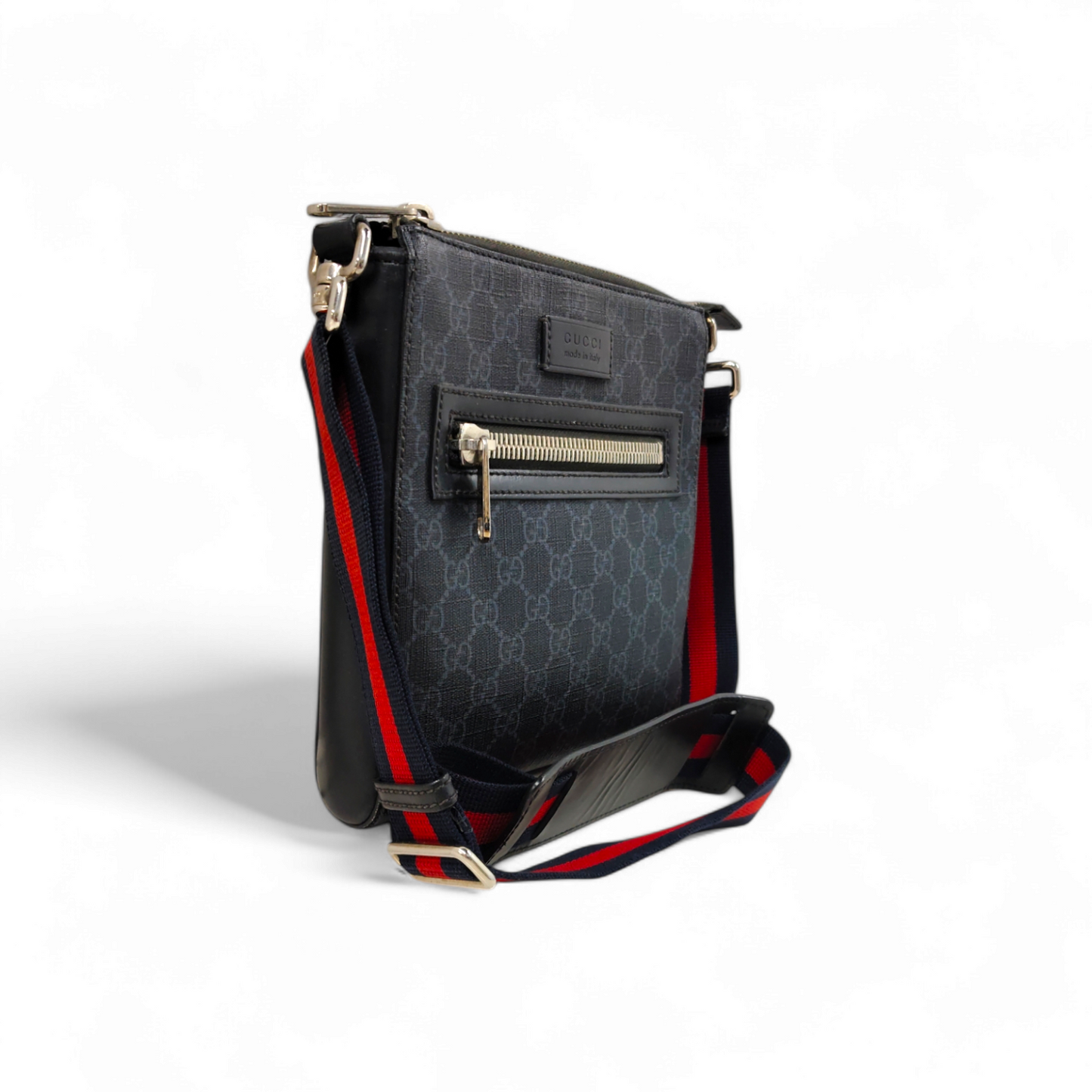 Gucci Messenger Bag 523599 A032071093 *Damage* Black Rank B