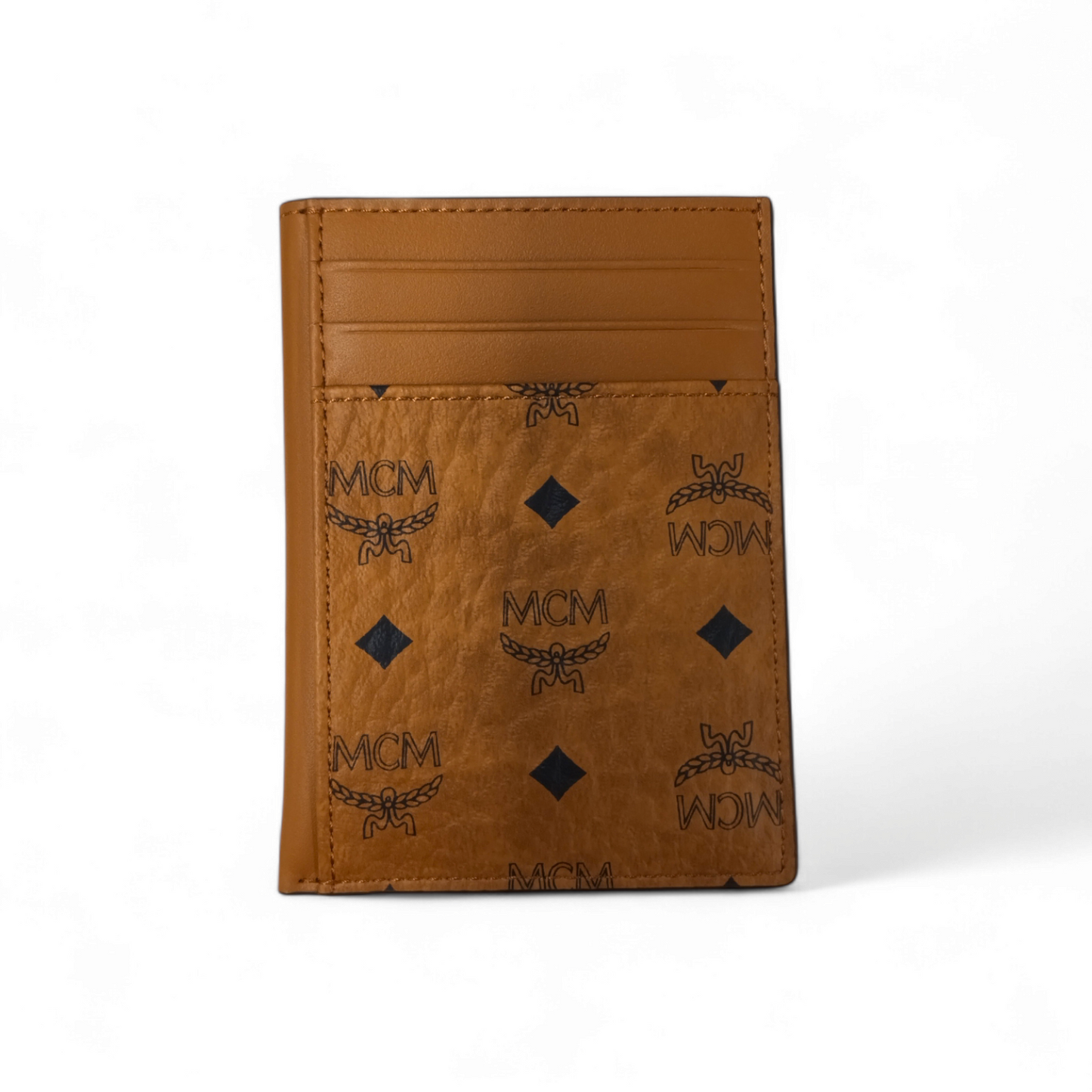MCM Card case MAX AAVI03 C0001 Brown 10112305 Rank A