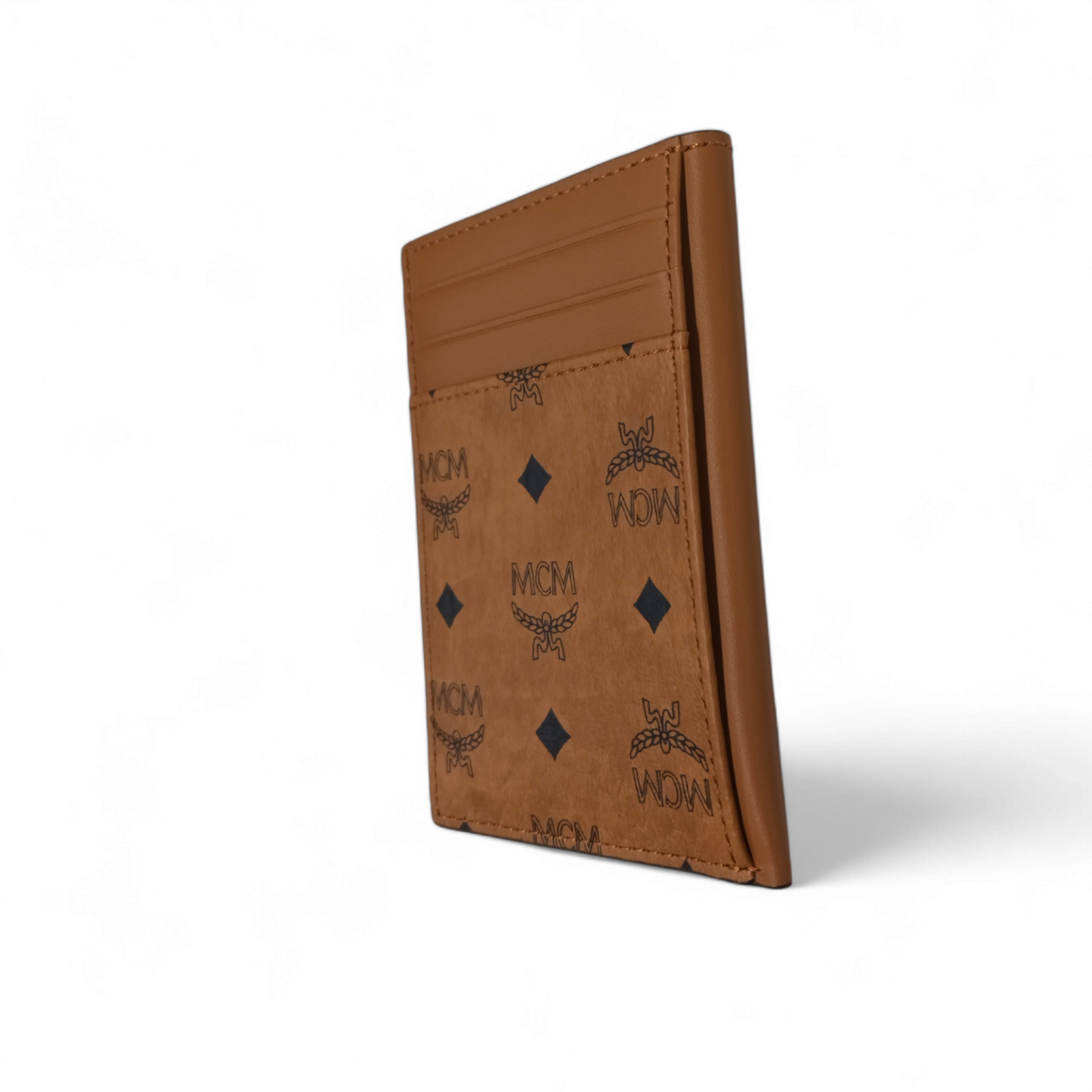 MCM Card case MAX AAVI03 C0001 Brown 10112305 Rank A