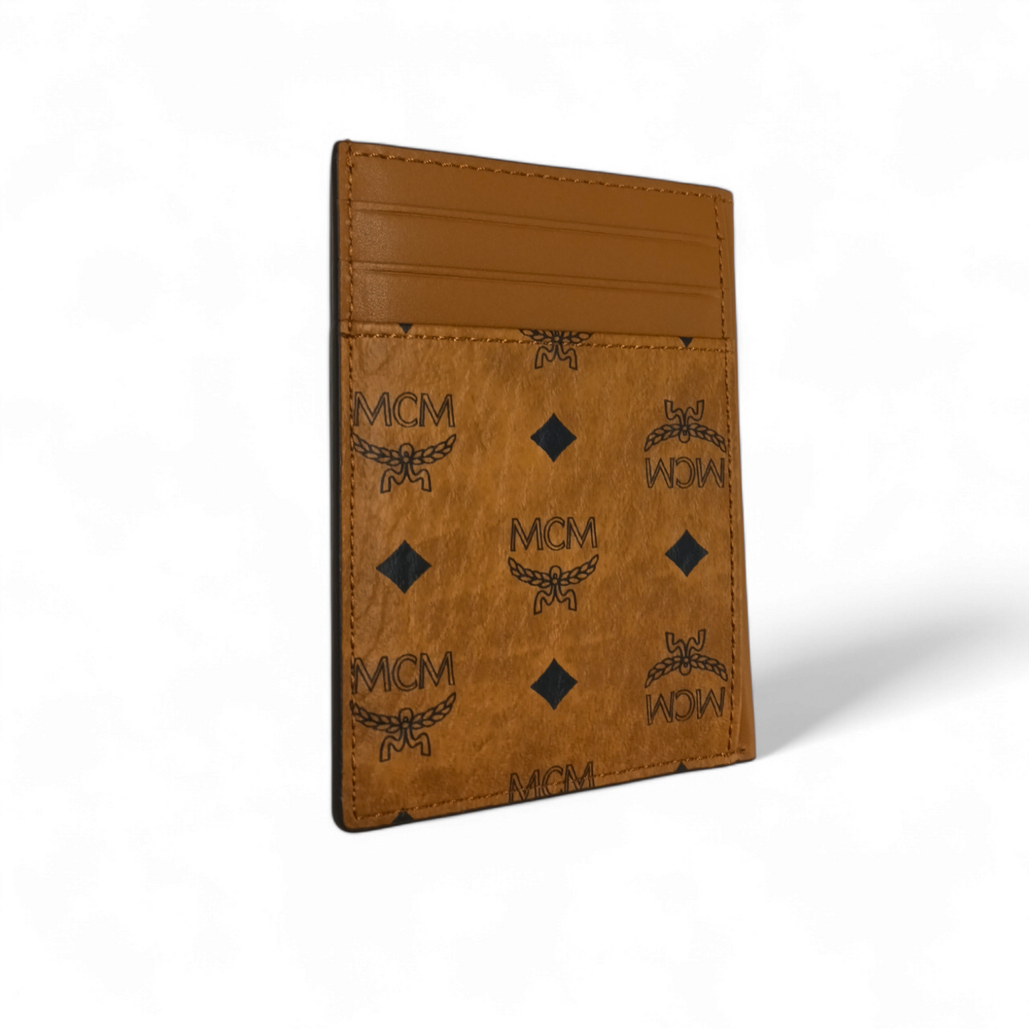 MCM Card case MAX AAVI03 C0001 Brown 10112305 Rank A