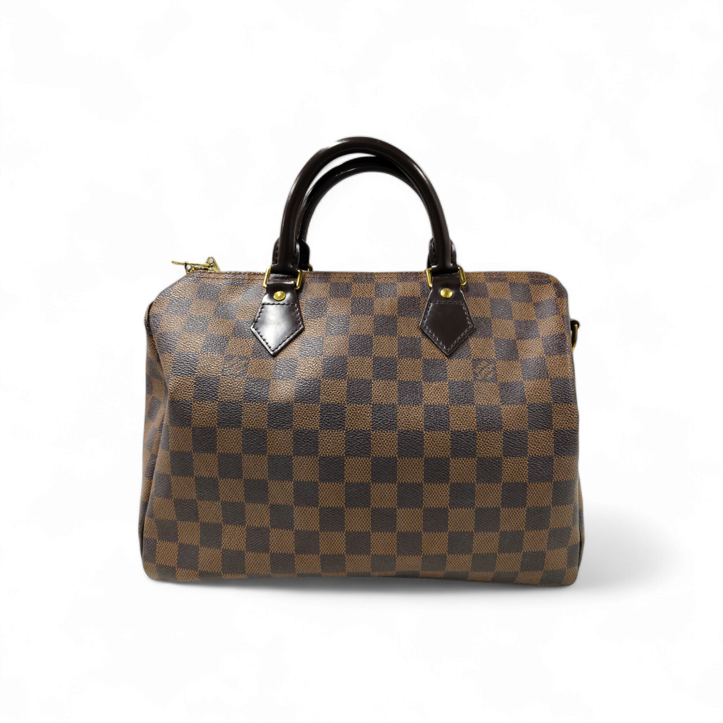 LOUIS VUITTON 2WAY Bag Damier N41367 *Stain* SP1192 Speedy 30 Bandouliere Brown Rank B