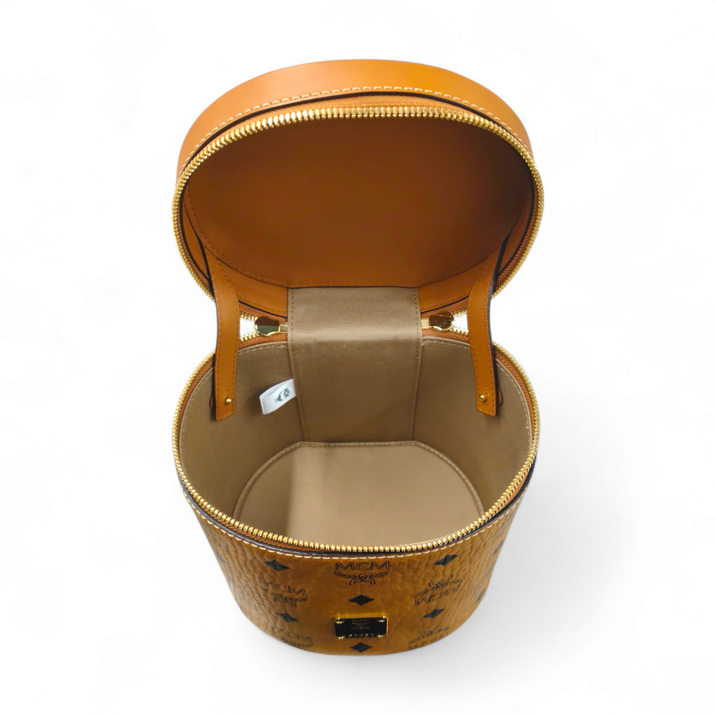 MCM 2WAY Bag MWRAACG01G0001 Brown Rank A