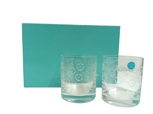 Glass Tiffany & Co. 2P Set 🥂 RANK (A)