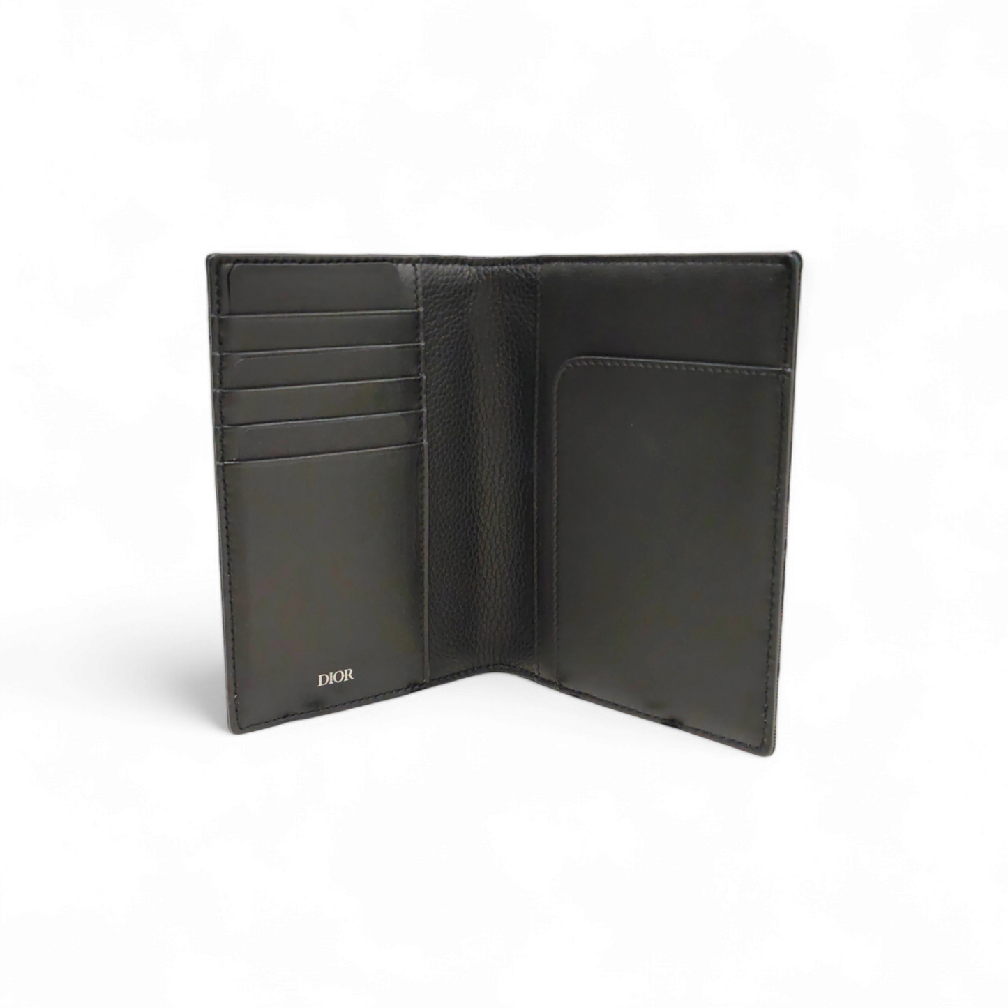 Christian Dior Passport Case 10-B0-0263 Black Rank B