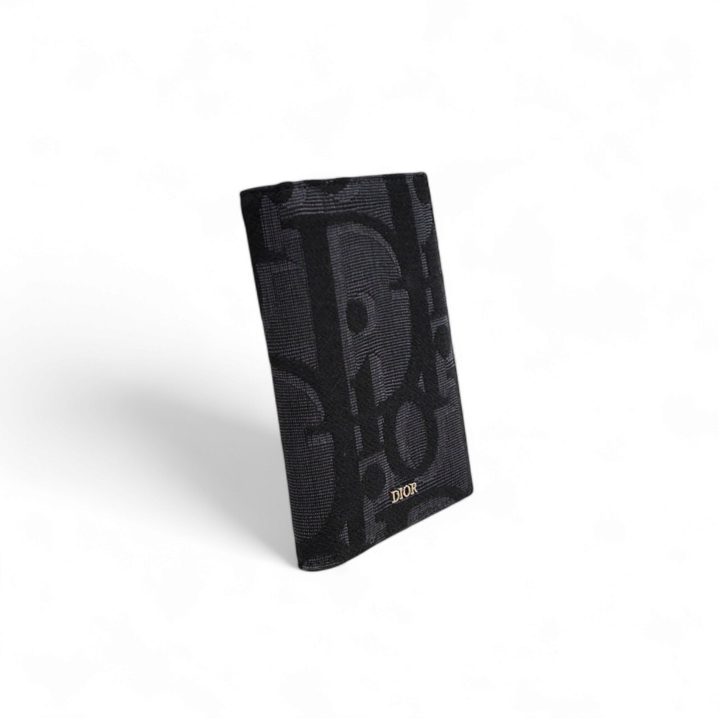 Christian Dior Passport Case 10-B0-0263 Black Rank B