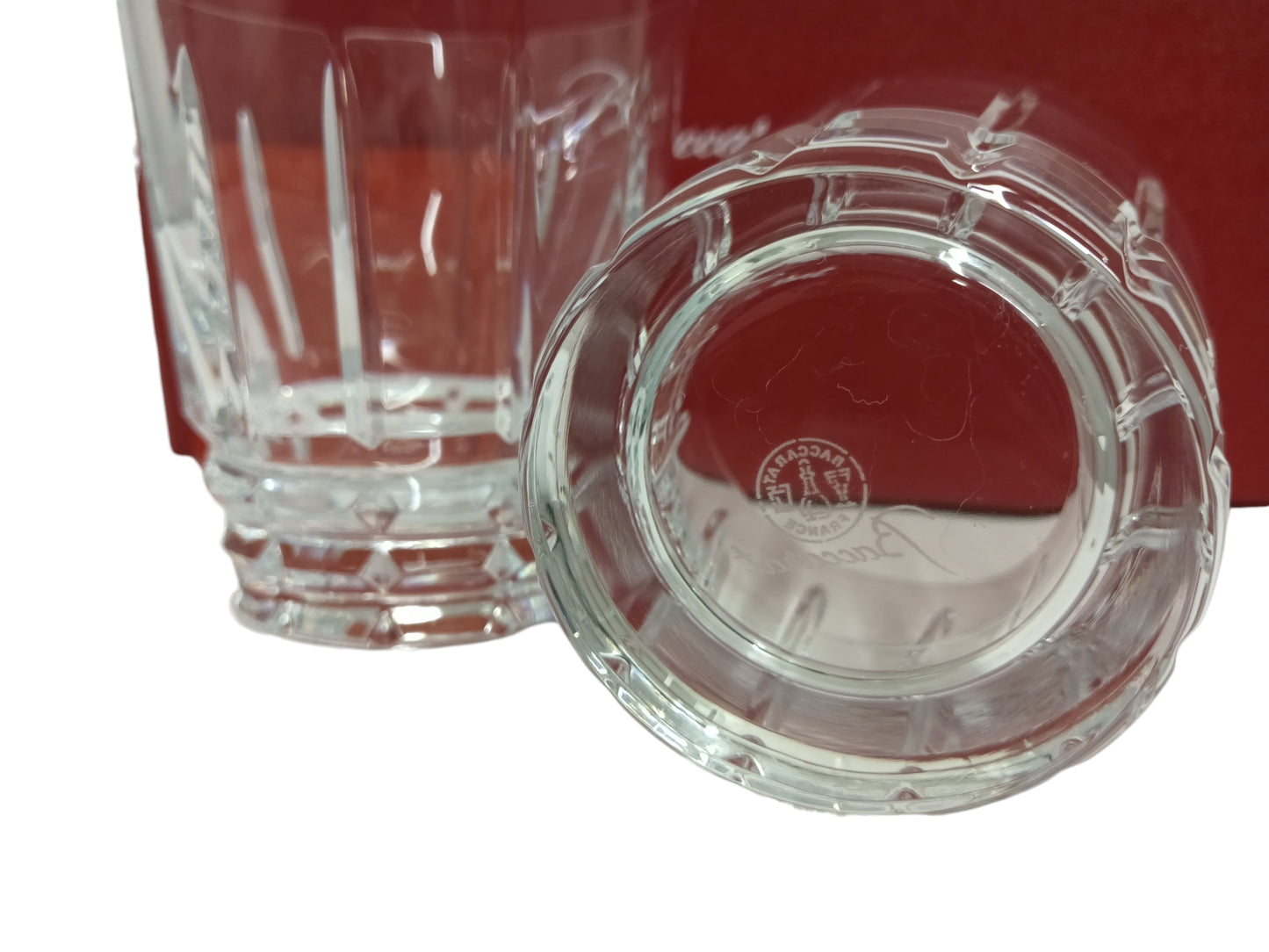 Glass Baccarat 2P Set Herlequin