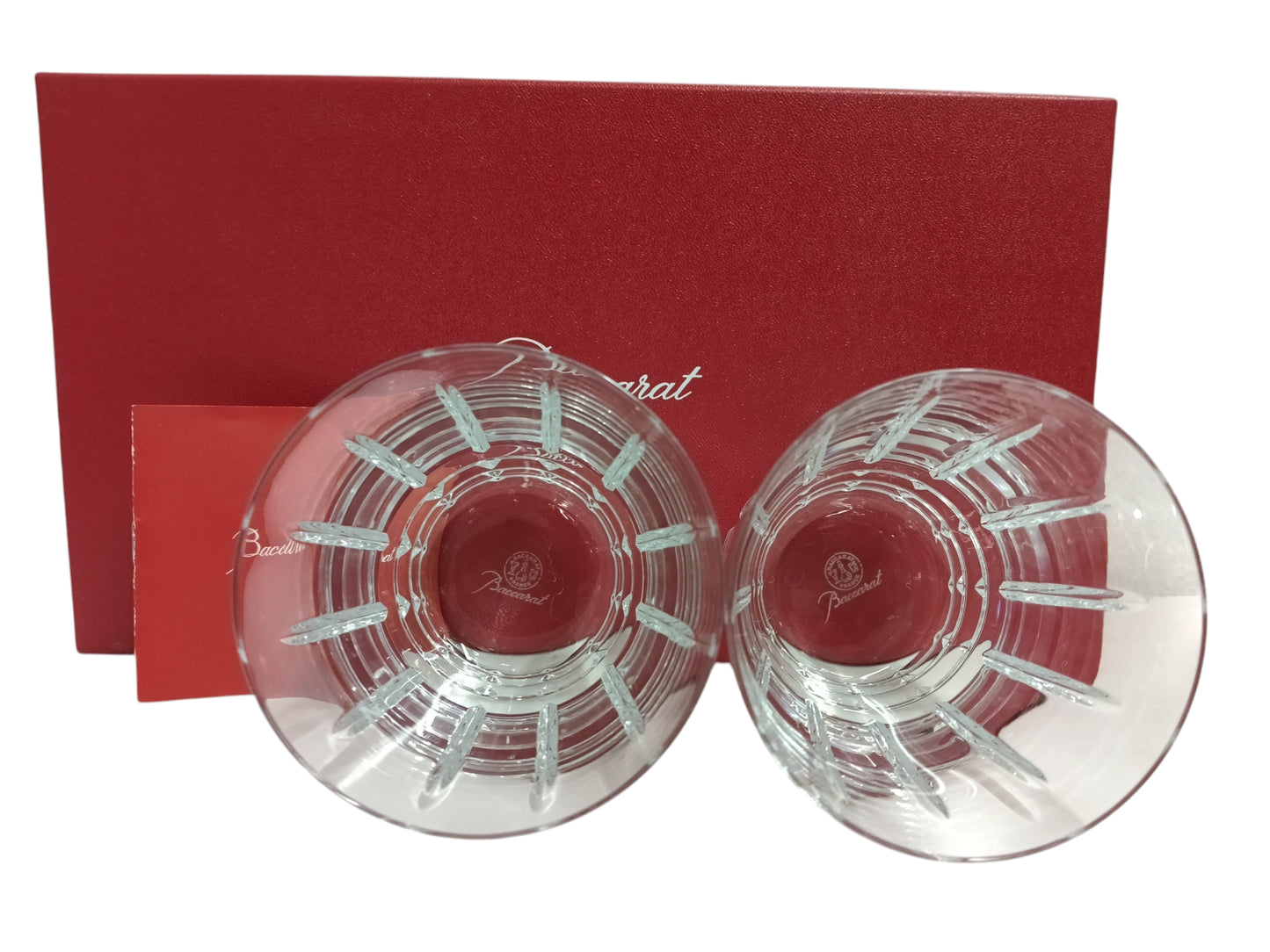 Glass Baccarat 2P Set Herlequin