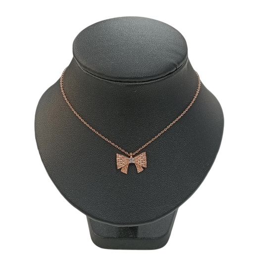 Kate Spade Necklace Pink Ribbon