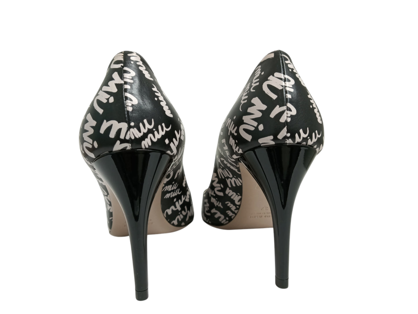 Pump MIU MIU 37 Black/Pink Rank (AB)