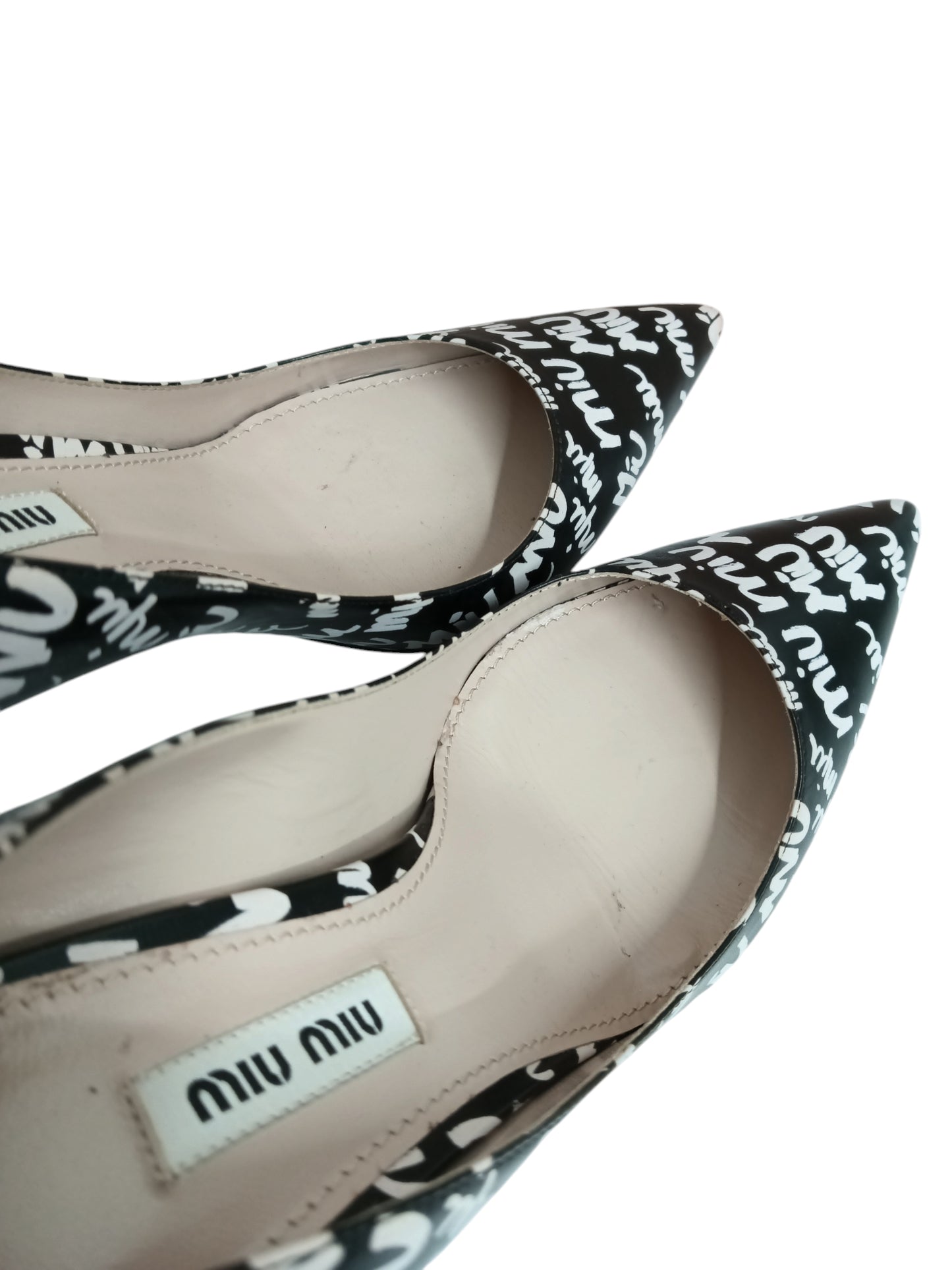 Pump MIU MIU 37 Black/Pink Rank (AB)