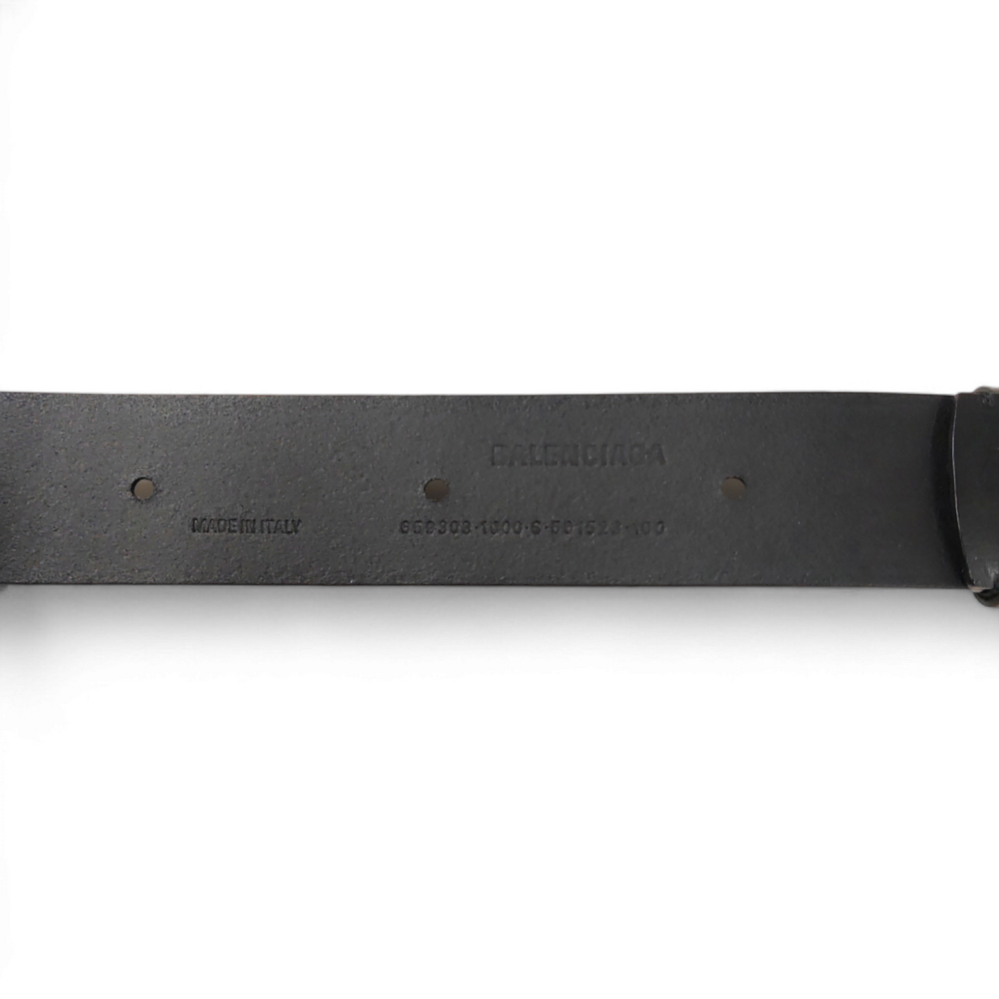 BALENCIAGA Belt Black 659303 Rank B