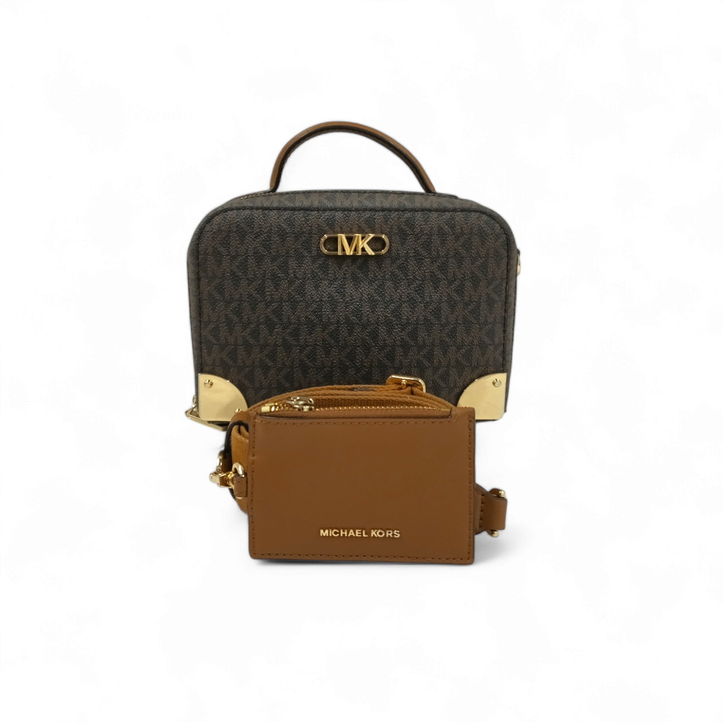 MICHAEL KORS Shoulder Bag 32F3G9EC5B *Scratch* Brown Rank AB