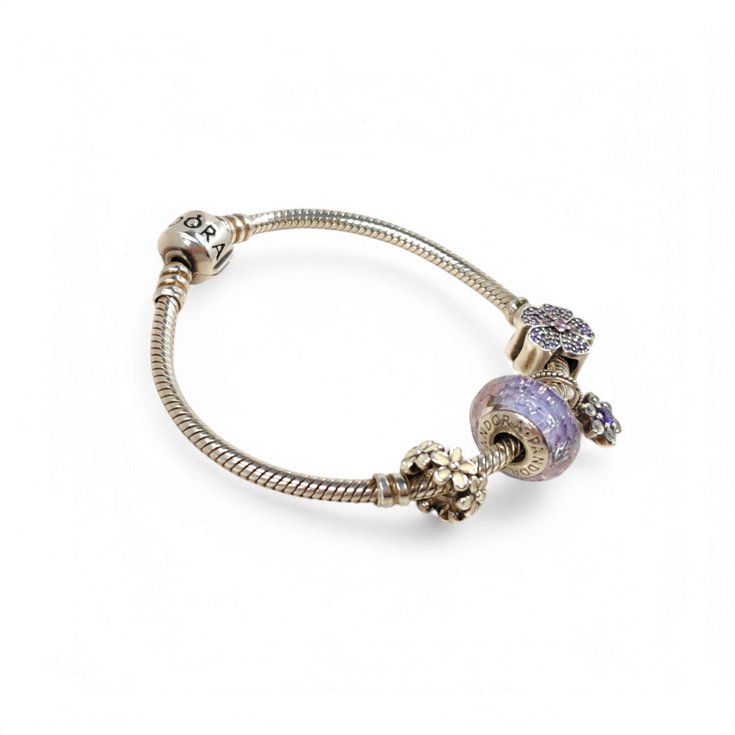 PANDORA Bracelet 4 CHARM Rank B