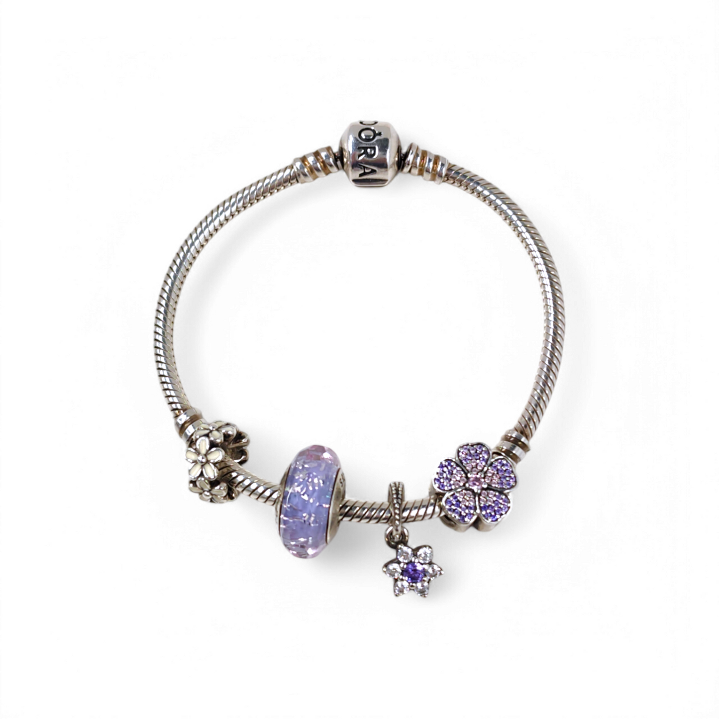 PANDORA Bracelet 4 CHARM Rank B