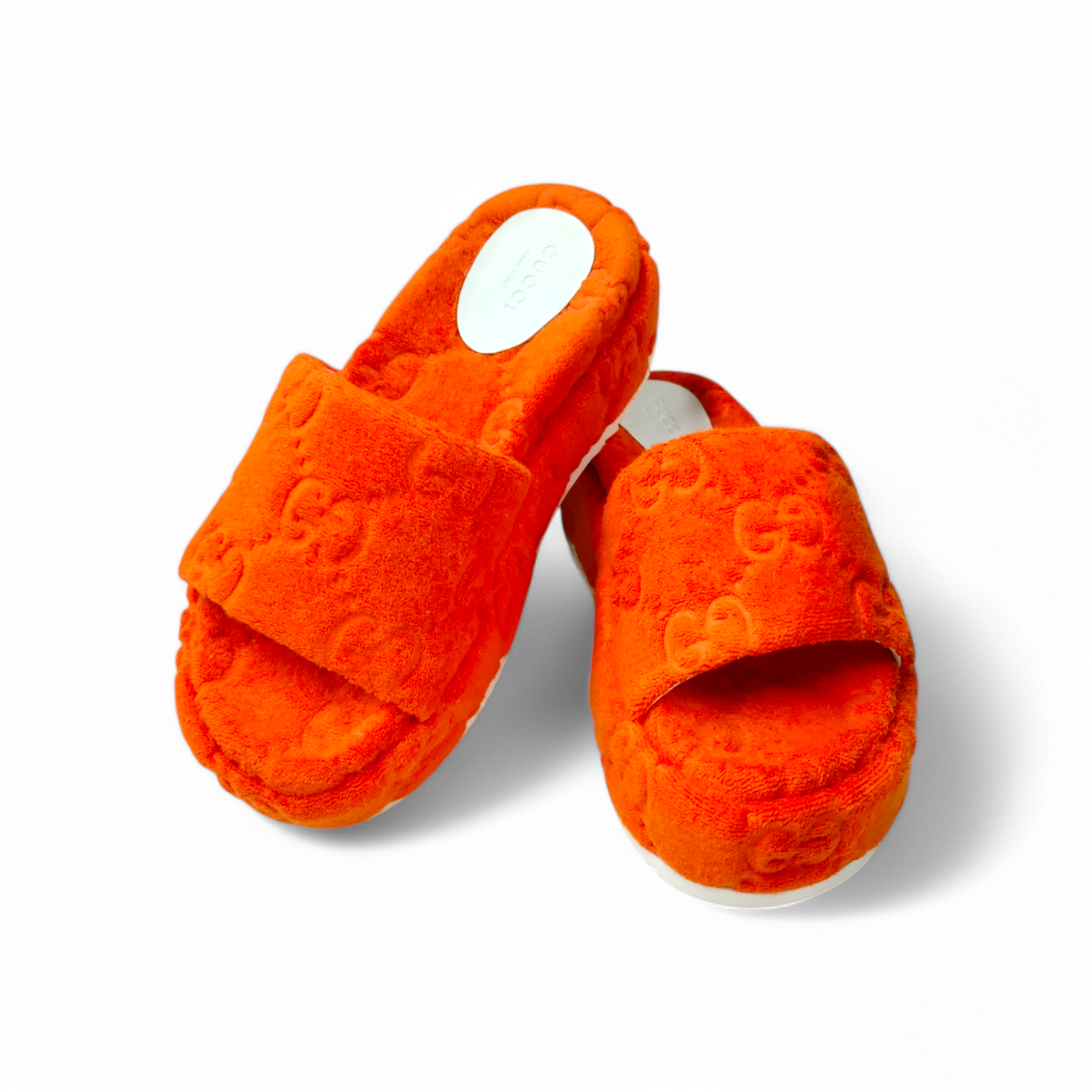 GUCCI Sandal Size 35 Lady's Orange 700599 Rank A