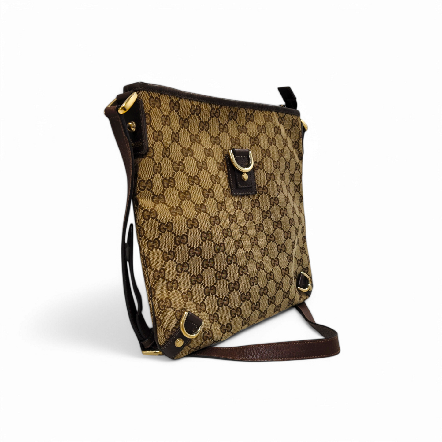 GUCCI Shoulder Bag 131326 Brown 2684 *Handy Damage* Rank B