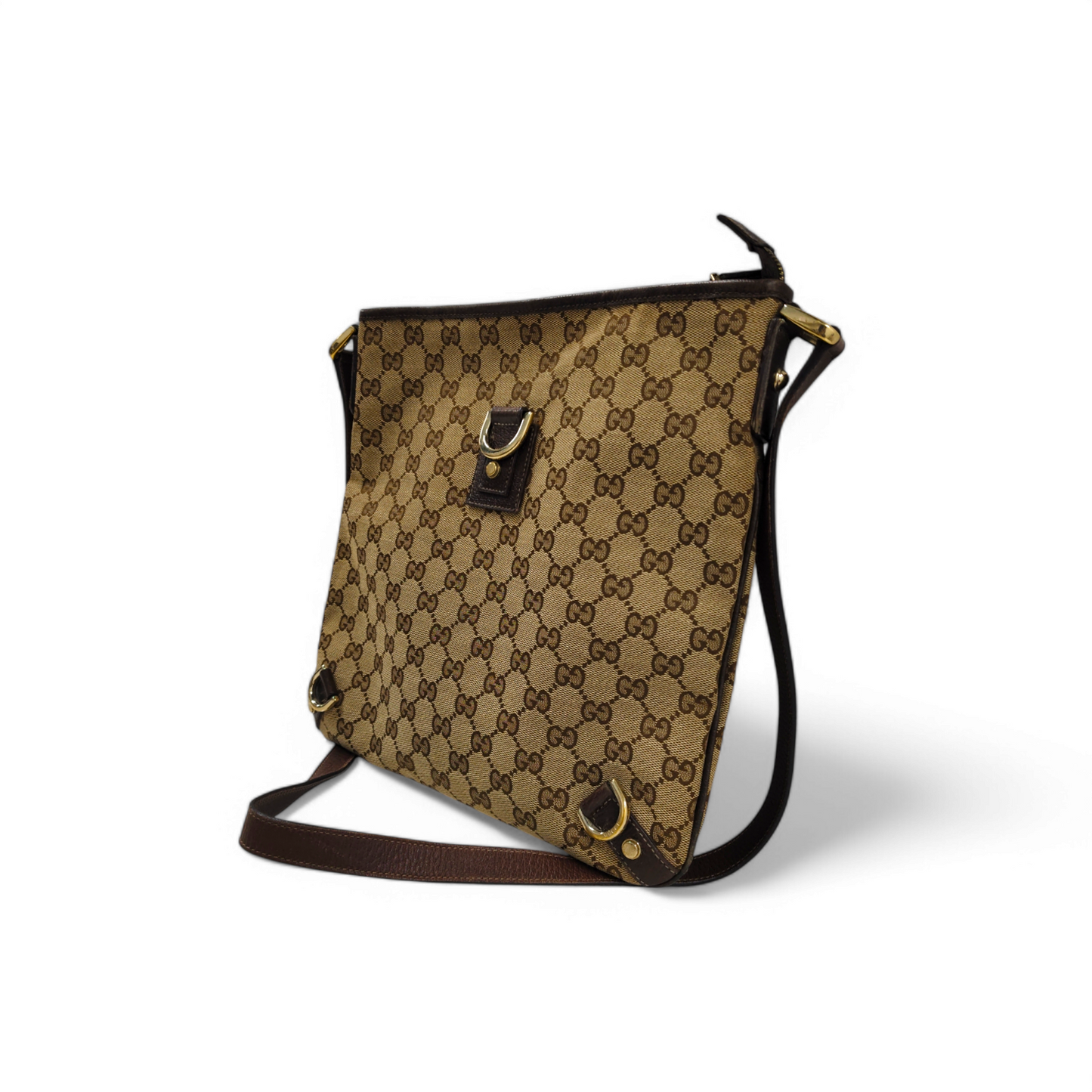 GUCCI Shoulder Bag 131326 Brown 2684 *Handy Damage* Rank B