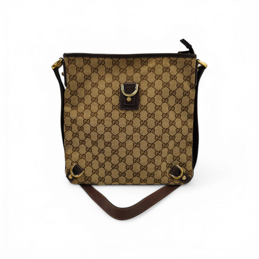 GUCCI Shoulder Bag 131326 Brown 2684 *Handy Damage* Rank B