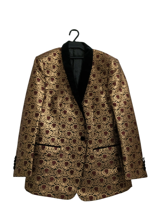 DOLCE&GABBANA JACKET 52 MENS GOLD G2KR2T