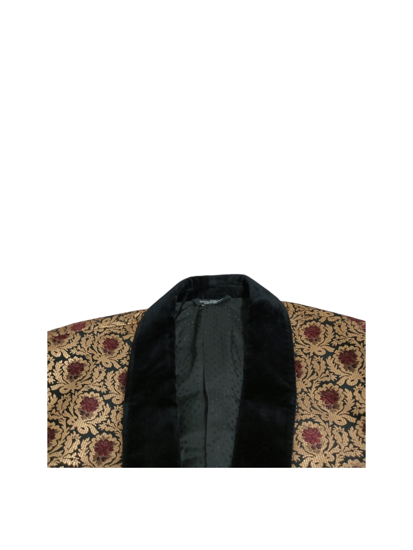 DOLCE&GABBANA JACKET 52 MENS GOLD G2KR2T