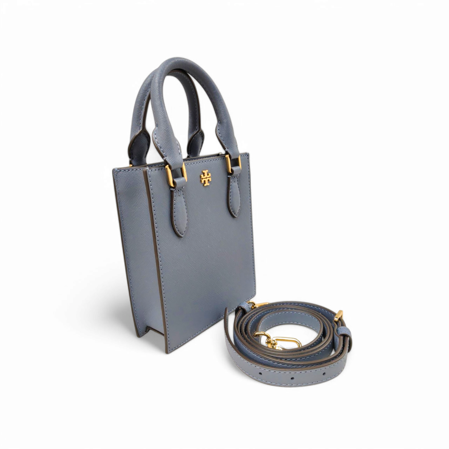TORY BURCH 2WAY Bag Gray 100069171 Rank A