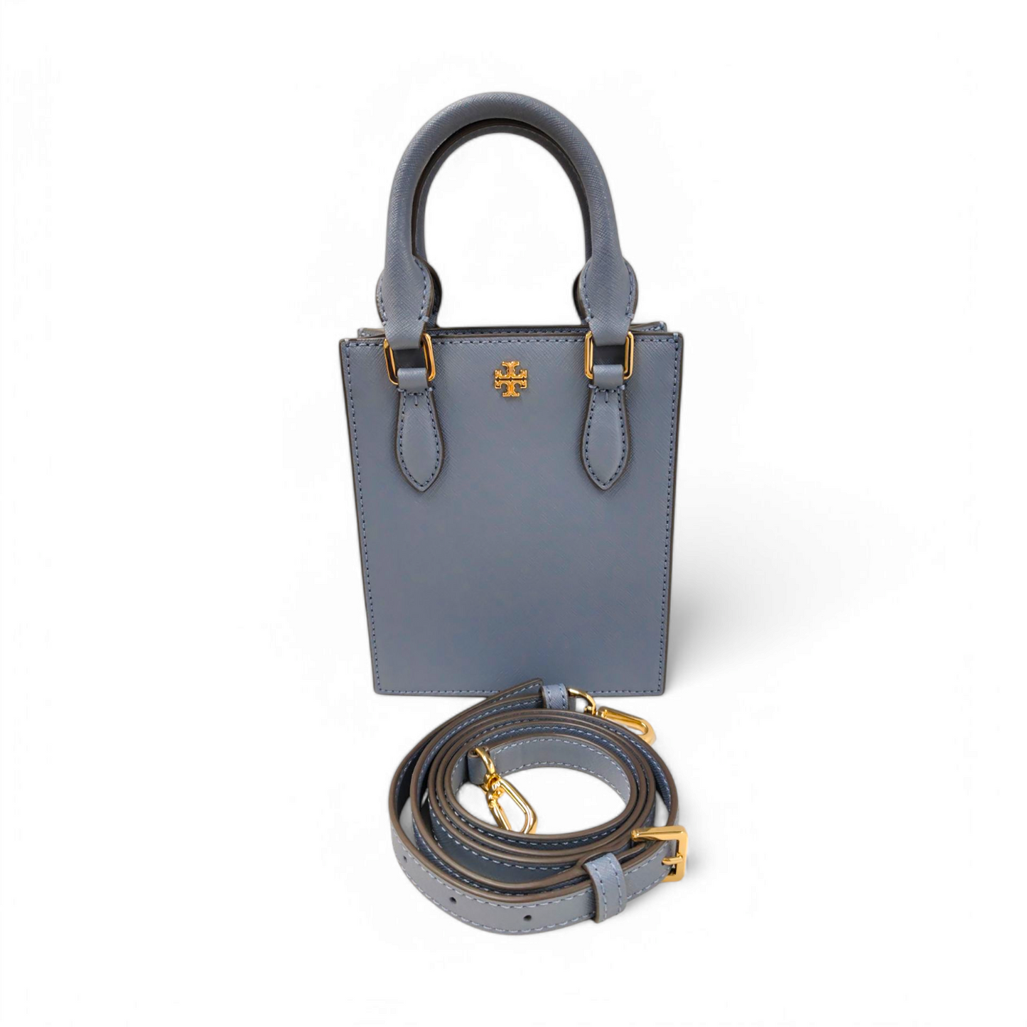 TORY BURCH 2WAY Bag Gray 100069171 Rank A