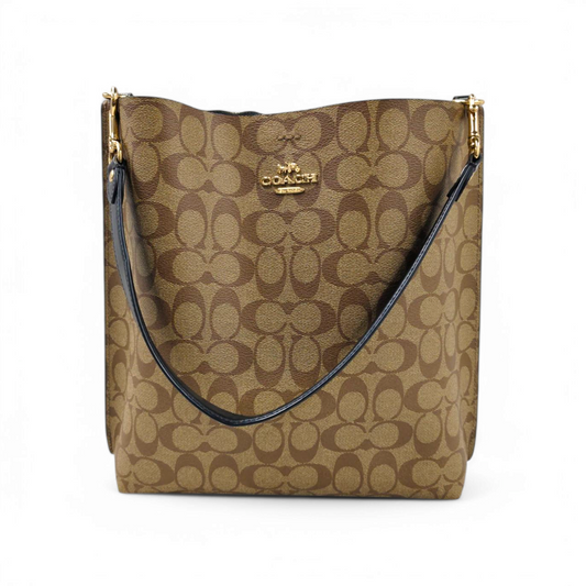COACH Handbag CA561 Brown Rank B