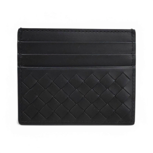 BOTTEGA VENETA Card Case P02859599D Black Rank AB