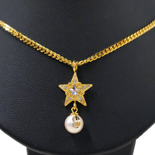 JIMMY CHOO Necklace Gold Rank AB