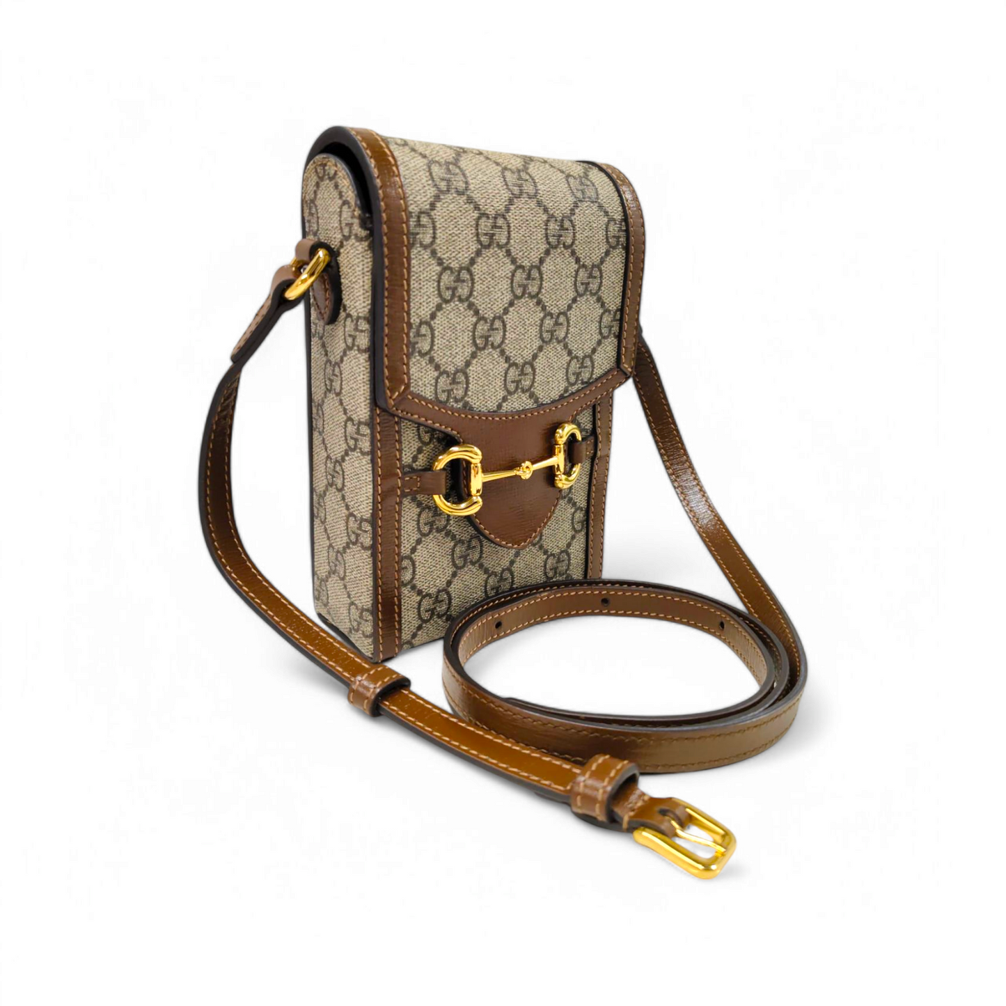 GUCCI Mini Shoulder Bag Beige 625615 520981 *small damage* Rank AB