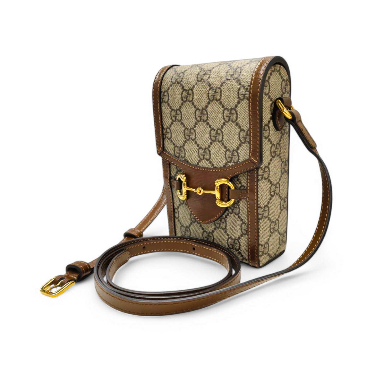 GUCCI Mini Shoulder Bag Beige 625615 520981 *small damage* Rank AB