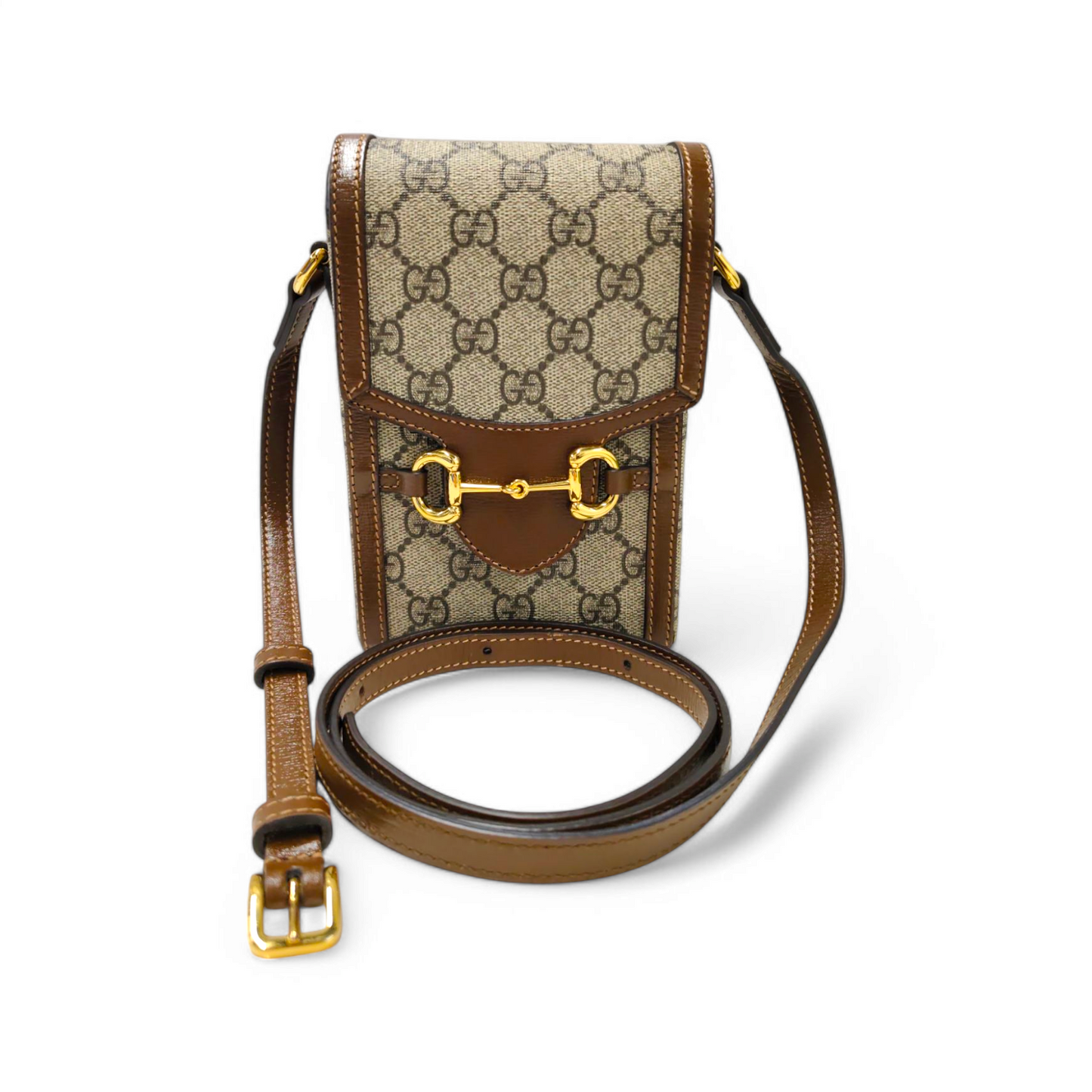 GUCCI Mini Shoulder Bag Beige 625615 520981 *small damage* Rank AB