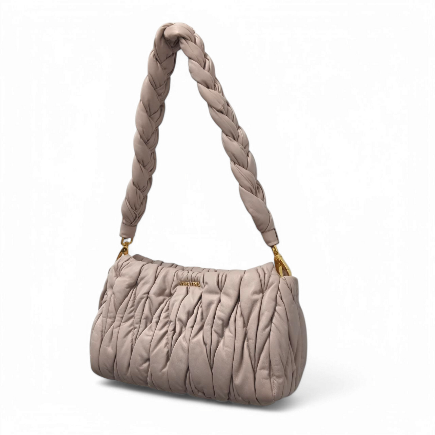 MIU MIU Shoulder bag 5BC022 142 Pink Rank A