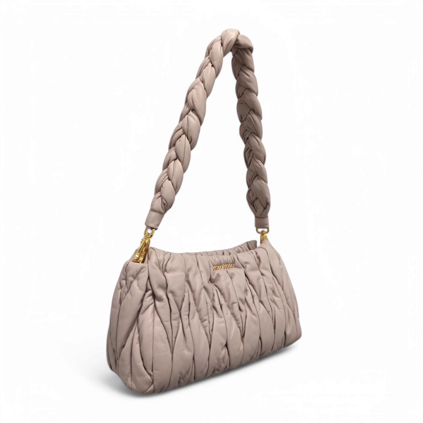 MIU MIU Shoulder bag 5BC022 142 Pink Rank A