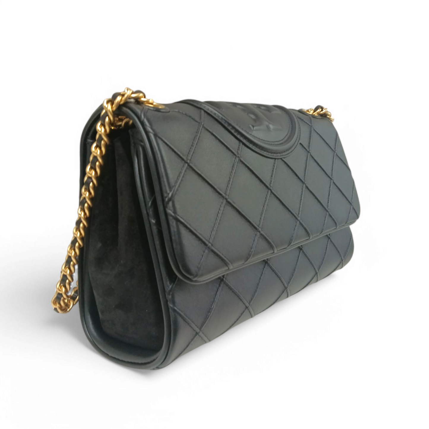 TORY BURCH Shoulder Bag 137301 1005608 Monogram Black Rank A