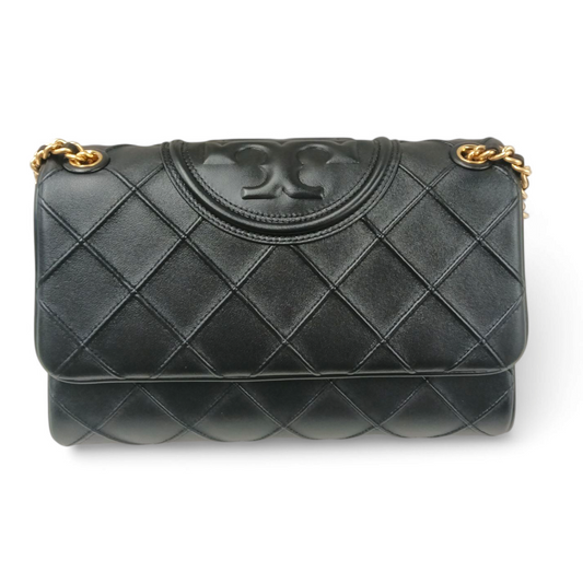 TORY BURCH Shoulder Bag 137301 1005608 Monogram Black Rank A