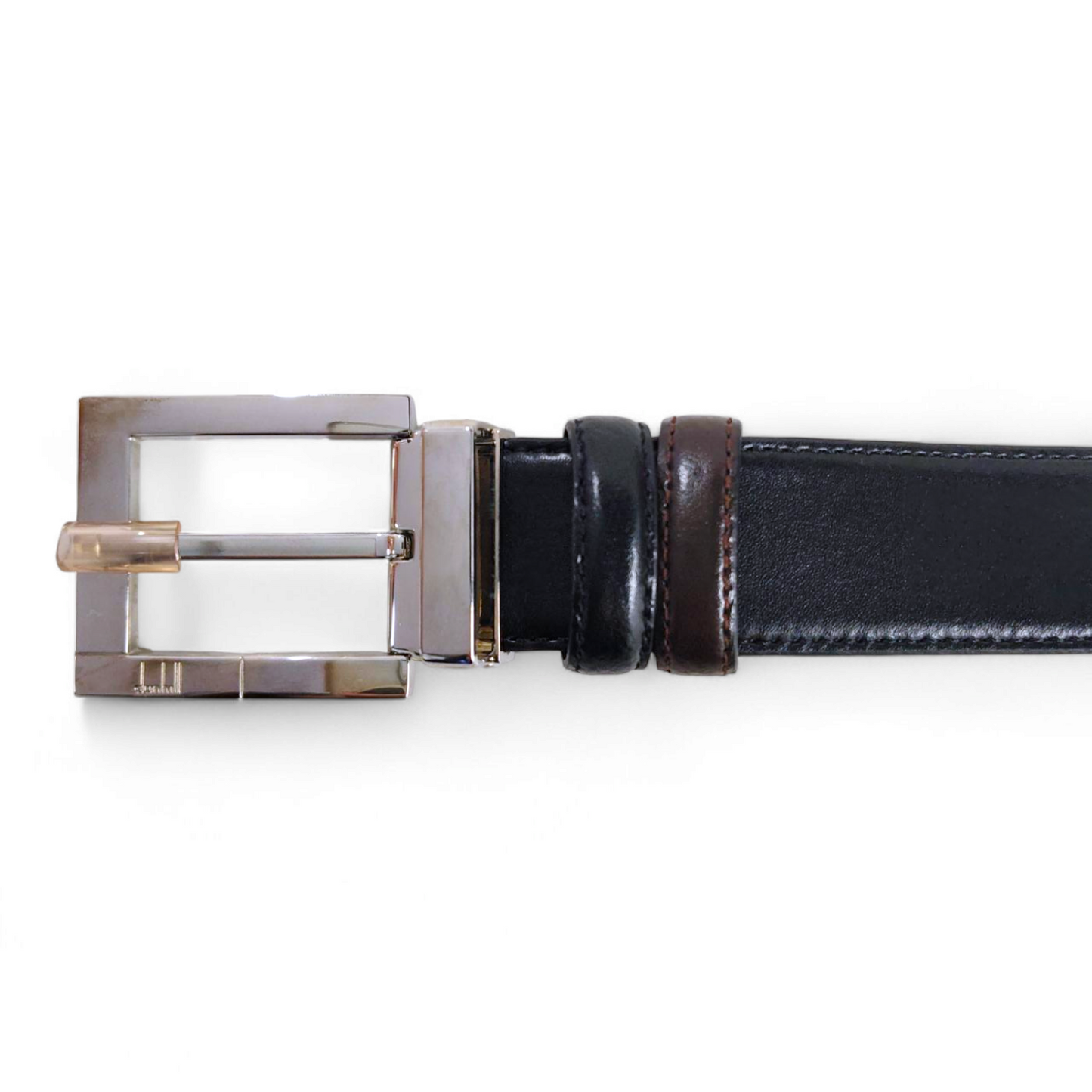 dunhill Belt Black And Brown 107/42 Rank B