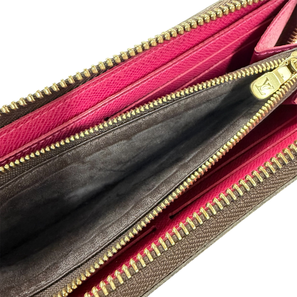 LOUIS VUITTON Long Wallet Brown/Pink M60742