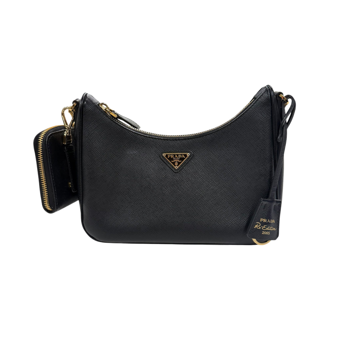 PRADA 2Way Bag  black 256RE-EDITION 1BC204