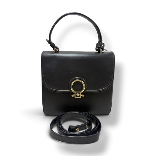 VERSACE 2WAY Bag DBFG065 DVIT9 Black Rank B
