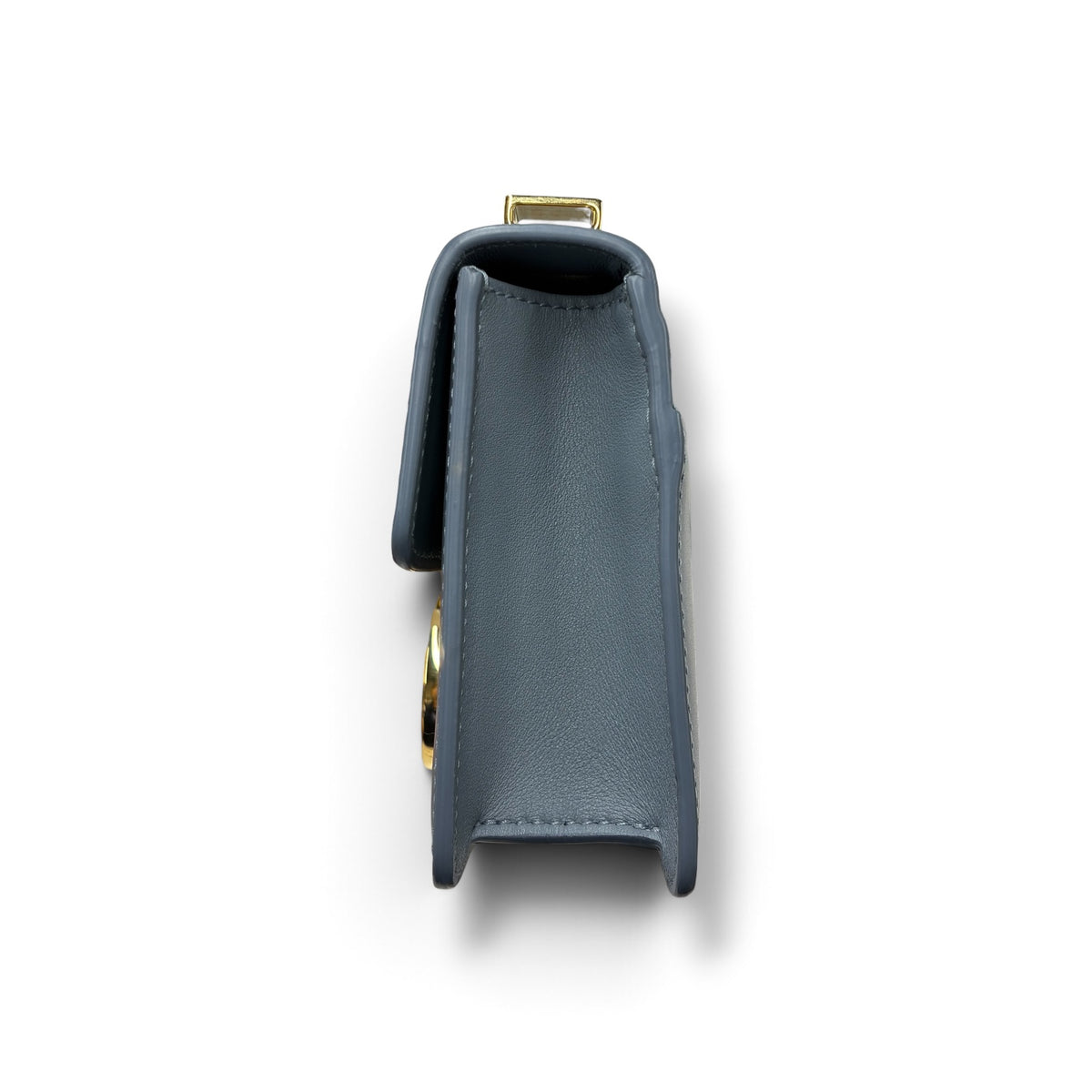 Christian Dior Shoulder Bag Blue 19-MA-1200 Micro 30 Montaigne Rank B