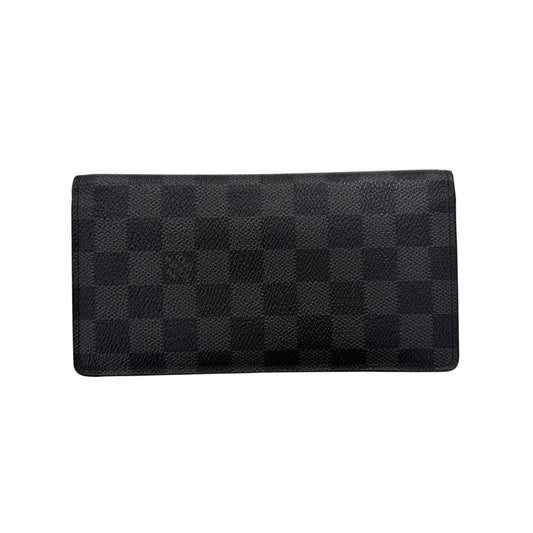 LOUIS VUITTON Long Wallet Black N62227