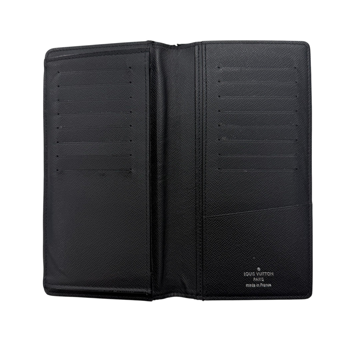LOUIS VUITTON Long Wallet Black N62227