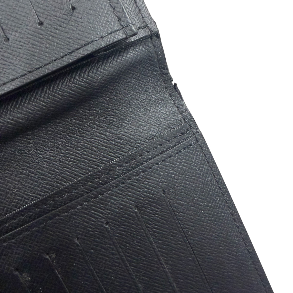 LOUIS VUITTON Long Wallet Black N62227