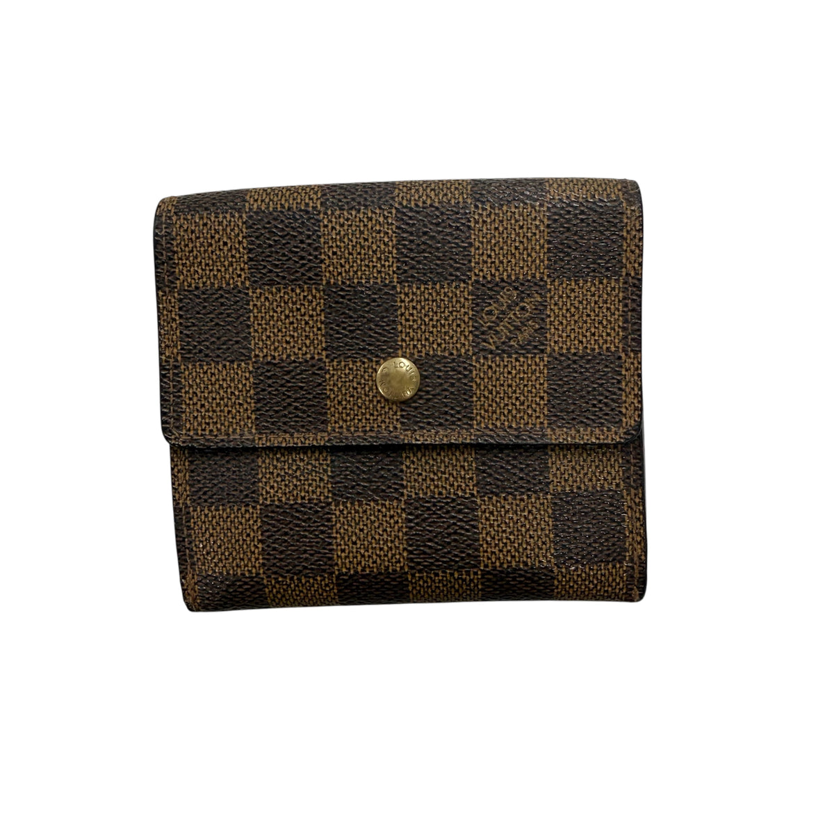 LOUIS VUITTON Two-fold Wallet Brown N61652