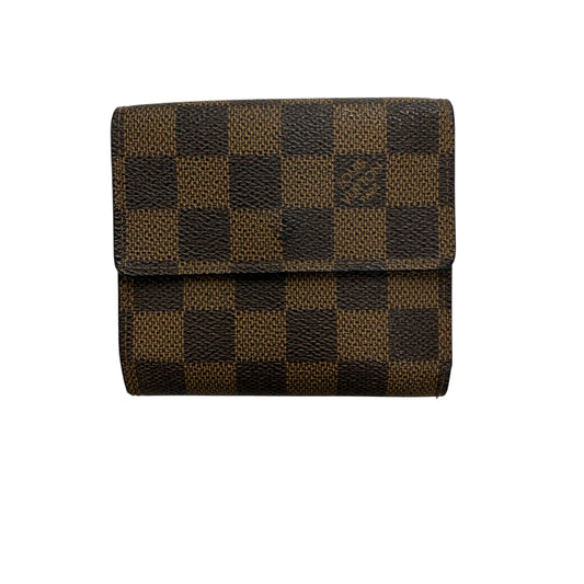 LOUIS VUITTON Two-fold Wallet Brown N61652