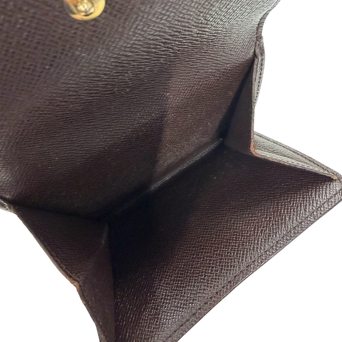 LOUIS VUITTON Two-fold Wallet Brown N61652