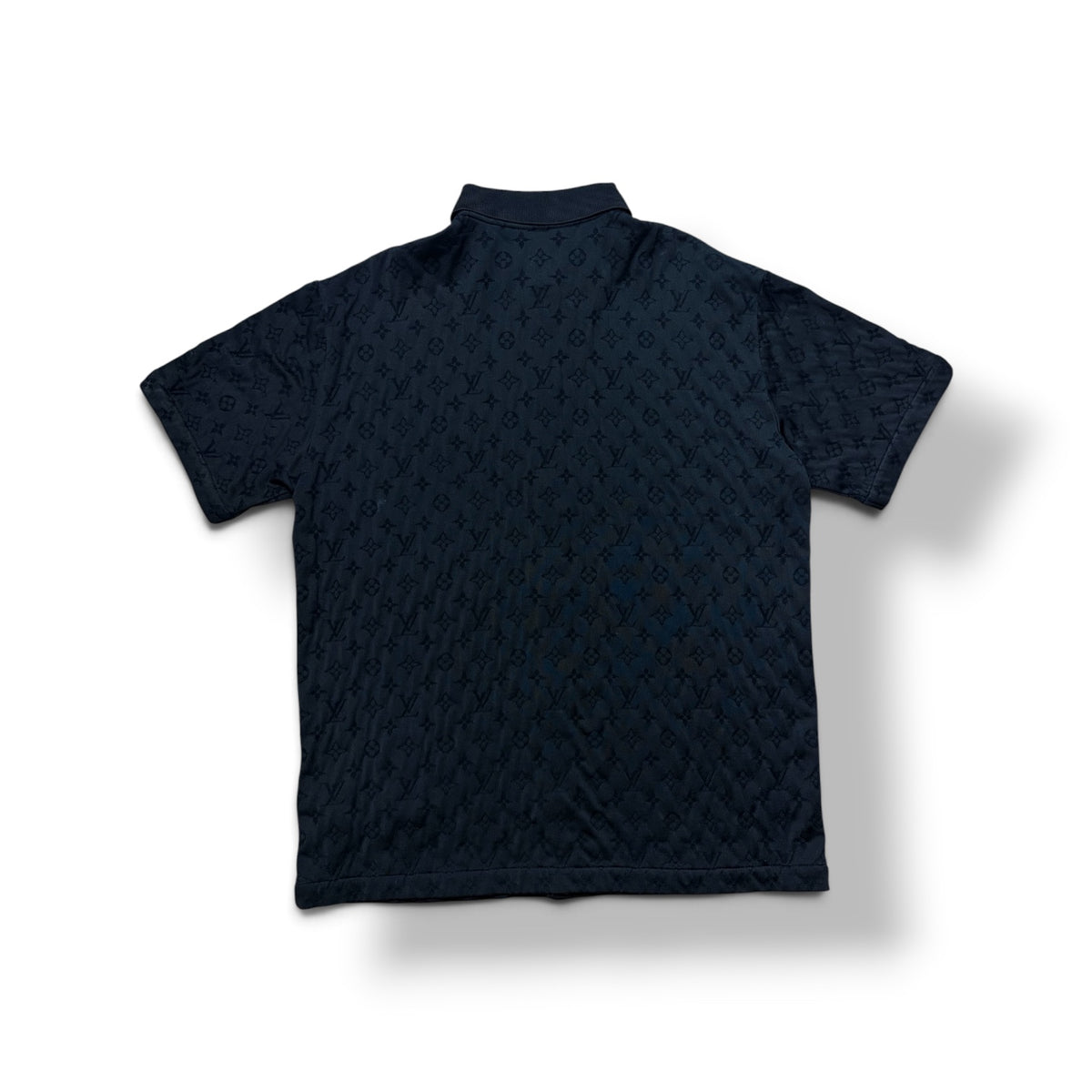 LOUIS VUITTON Polo Shirt Size M Mens Black Rank (B) RM212M DM1 HLY13W