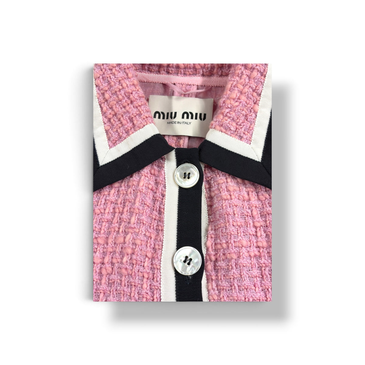 MIU MIU Jacket Size 38 Lady's Pink MH1793 11D1 *Tag Damage